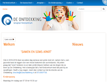 Tablet Screenshot of kcdeontdekking.nl
